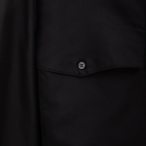 Hello Sunflower Silk Shirt Black 999 4133 Degli Uberti